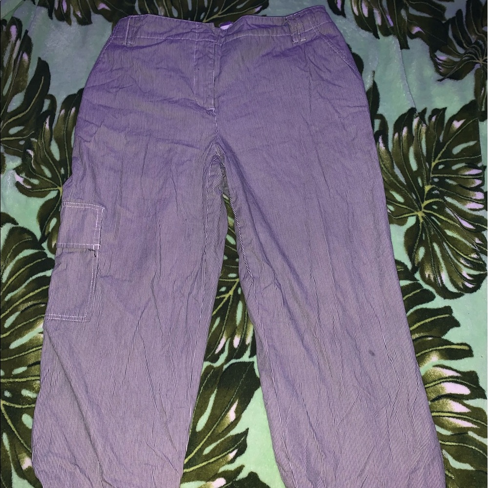 STRIPPED PANTS